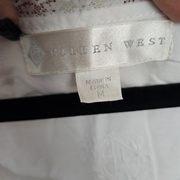 Eileen West White Lace-Trimmed Nightgown - Picture 2 of 7